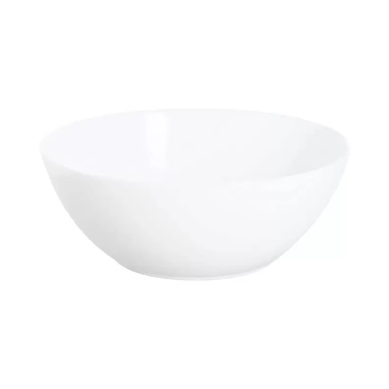 Ensaladera 21cm vidrio opal blanco Apy Luminarc
