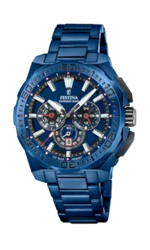 RELOJ DE HOMBRE FESTINA CHRONO BIKE EDICIÓN ESPECIAL F20729/1 AZUL CORREA DE ACERO