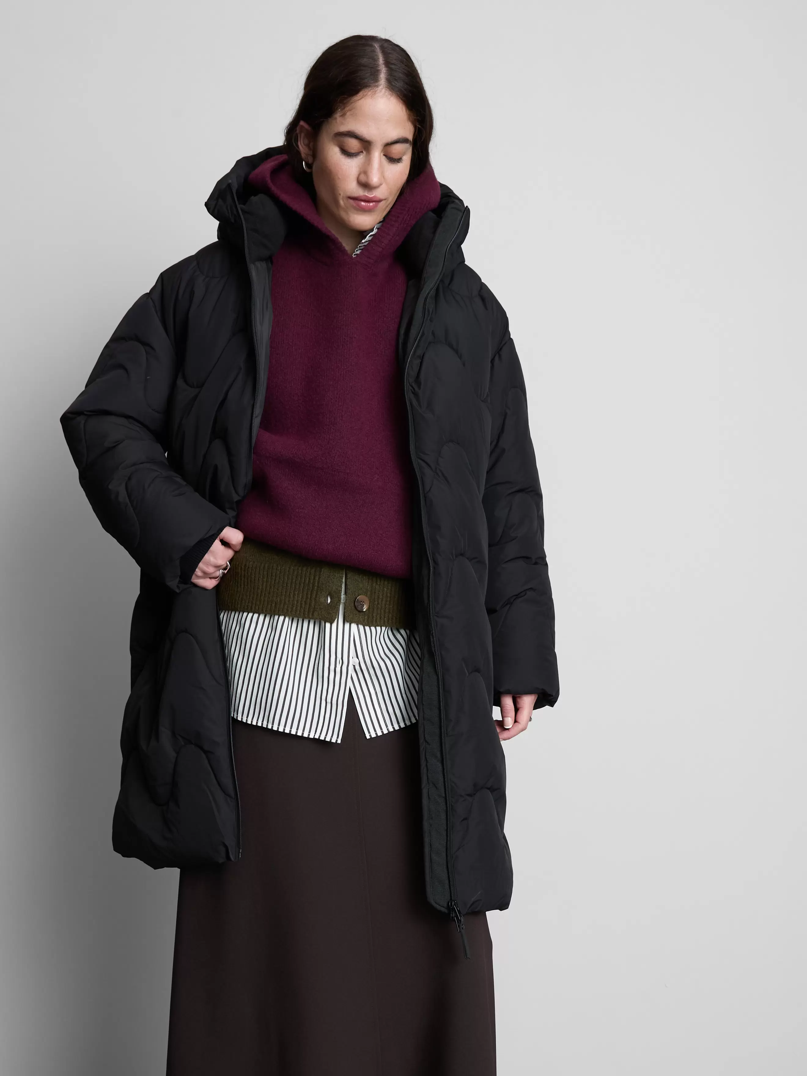 THERMOLITE® EcoMade Long Quilted Jacket