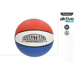 BALON BASKET T5 22CM TRICOLOR