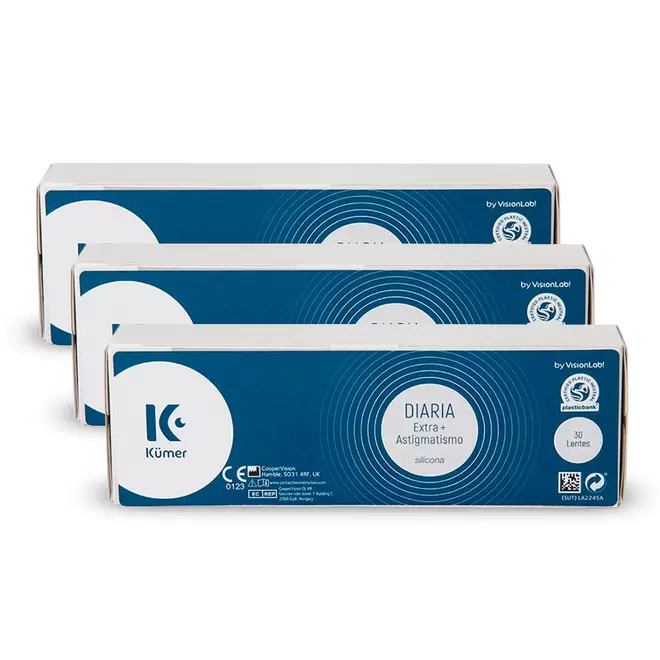 Pack 6 cajas DIARIA Extra + Astigmatismo