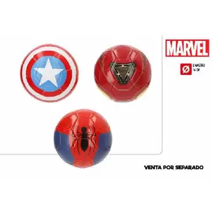 BALON FUTBOL MINI 14CM MARVEL SURT