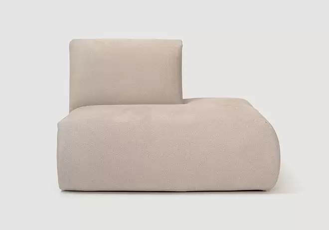 Módulo terminal para sofá modular TINA