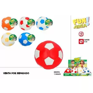 BALON FUTBOL TELA 10CM SURT