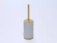 ESCOBILLERO CERAMICA BAMBU GRIS