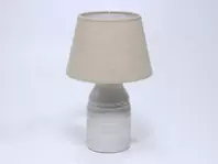 LAMPARA CERAMICA HART 30X47 BEIGE VIEJO