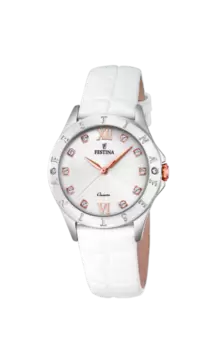 RELOJ FESTINA F16929/A BLANCO CORREA DE PIEL, MUJER