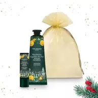 Kit Dúo Mandarina & Hojas de pino con Bolsa de Organza "S" - Edición Limitada Navidad