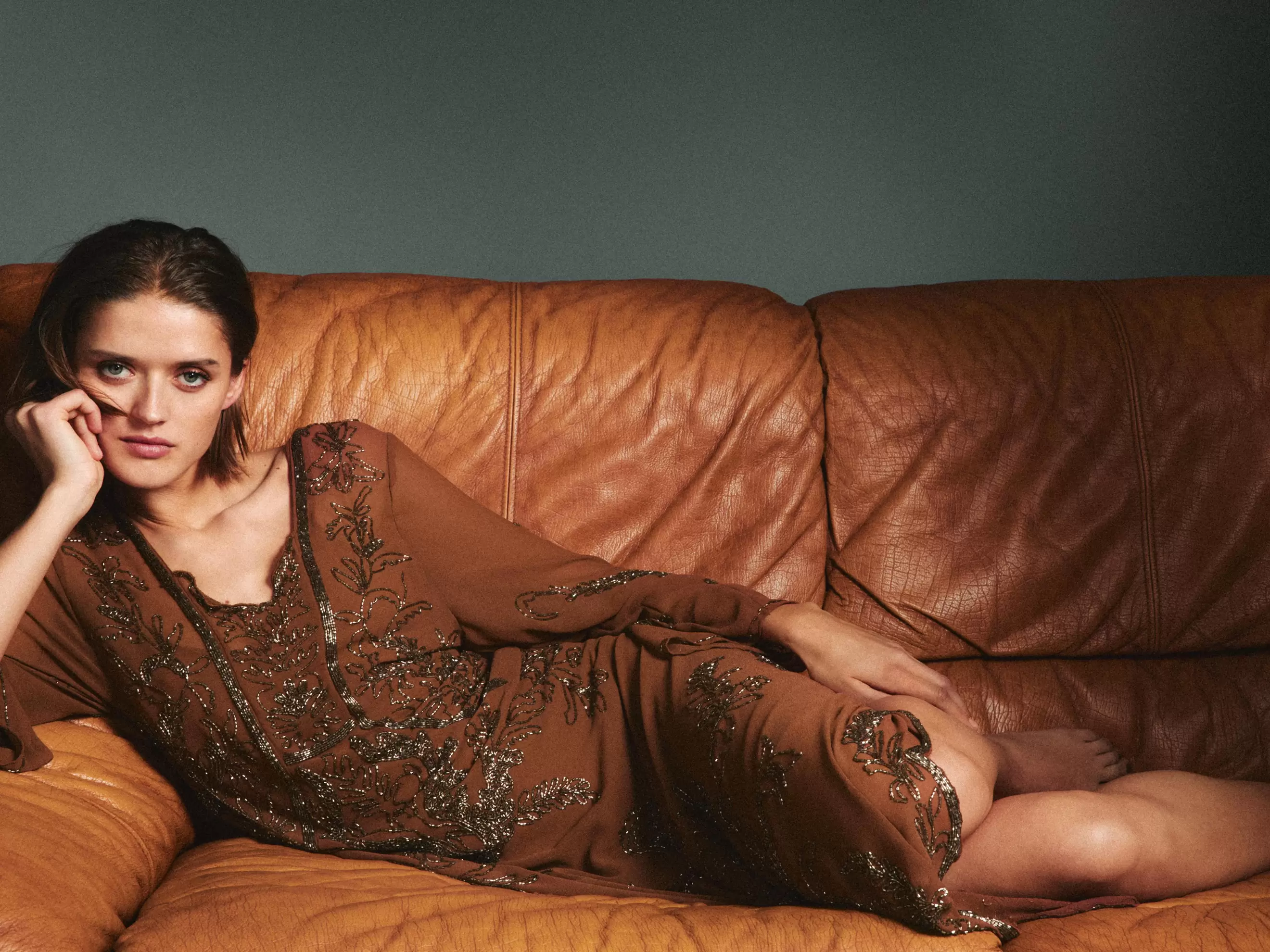 VESTIDO GEORGETTE ABALORIOS LIMITED EDITION