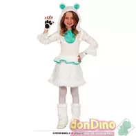 Disfraz oso polar infantil 5-6 años