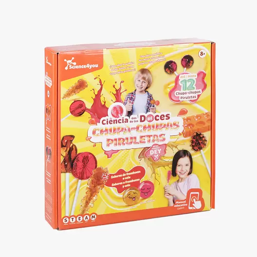 SCIENCE4YOU - CIENCIA DE LOS DULCES: CHUPA-CHUPS / PIRULETAS
