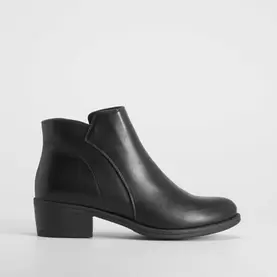 Botín campero negro PICCOLA PIU