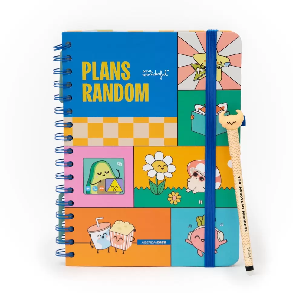 Agenda Wonder 2026 Setmanal - Plans random
