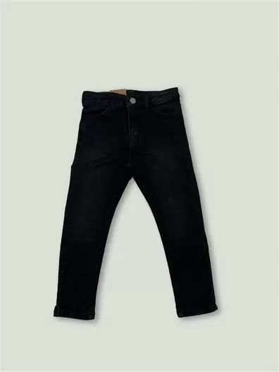 Vaquero negro pitillo niña | Cintura ajustable