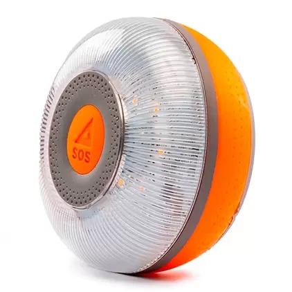 Baliza de emergencia y señalización FlashLED SOS V16 con Geolocalización conectada IoT