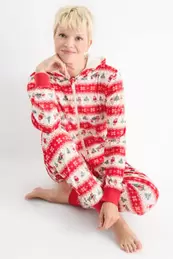 Mini Me - Granota nadalenca per a dona amb caputxa - estampada