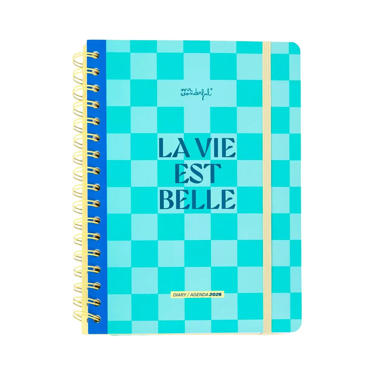 Agenda Basic 2026 Semanal - La vie est belle