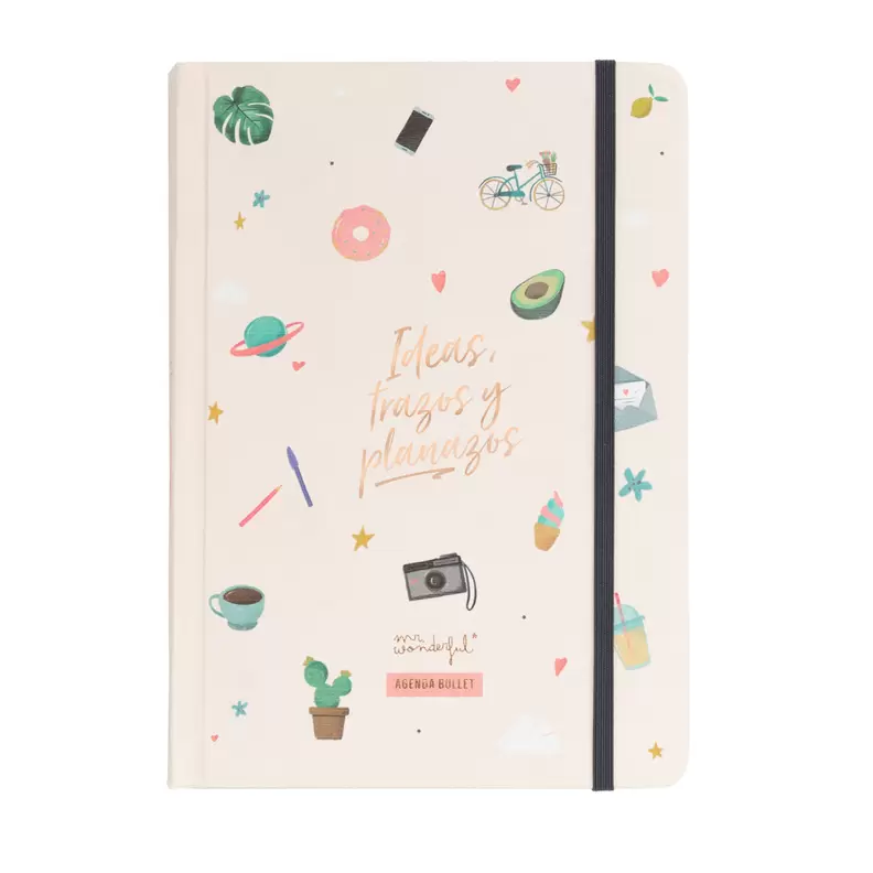 Agenda bullet - Ideas, trazos y planazos