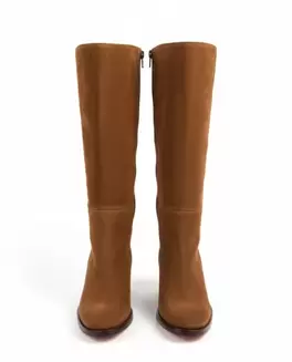 BOTA MONTAR SERRAJE CUERO TACON MEDIO