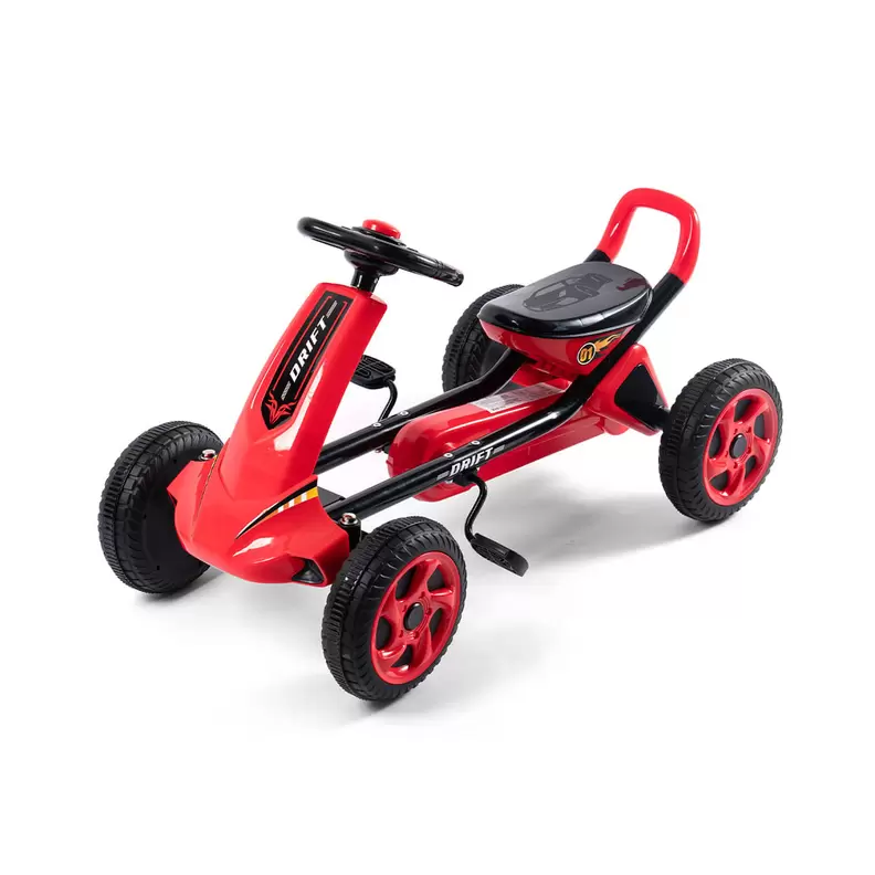 Coche a pedales Go Kart Drift Prinsel 3-6A 48x50x88 cm
