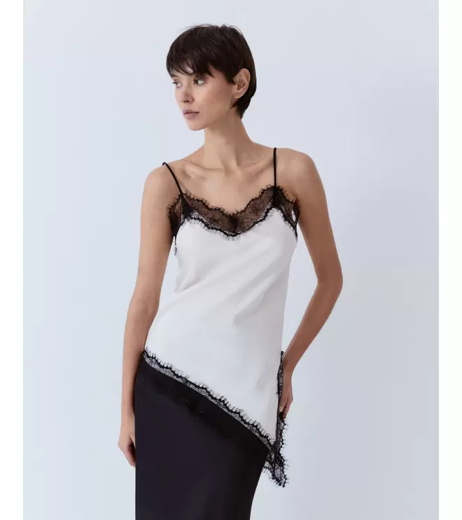 TOP LENCERO ASIMÉTRICO