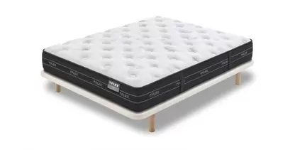 Pack Colchón Nube + Base Tapizada