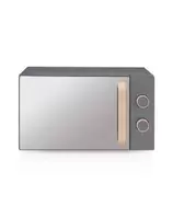 Flama 1832FL microondas Gris Solo microondas Encimera 20 L 700 W