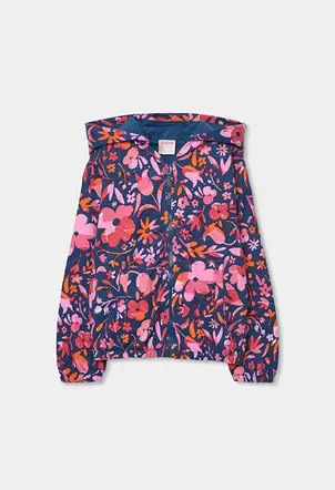 Chaqueta niña flores