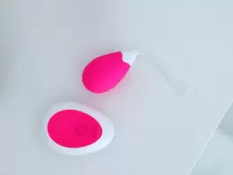 Mini vibrador gota rosa