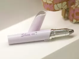 Depiladora de cejas eléctrica lila