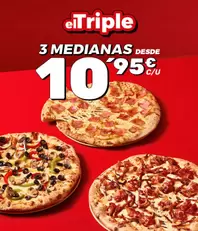 3 medianas (5 ing) desde 10,95€ c/u