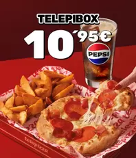 Pizza (2 ing) + complemento + bebida desde 10,95€