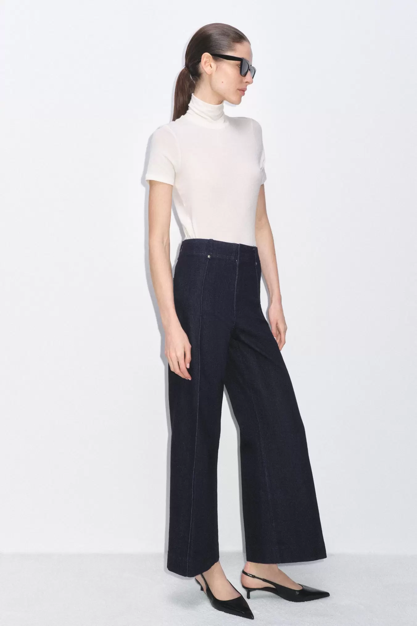 JEANS ZW COLLECTION TAILORED WIDE LEG TIRO ALTO