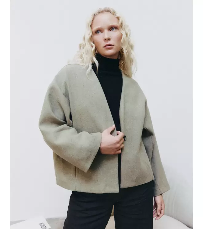 CHAQUETA OVERSIZE MANGA RANGLÁN