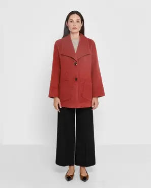 ABRIGO ACABADO CEPILLADO