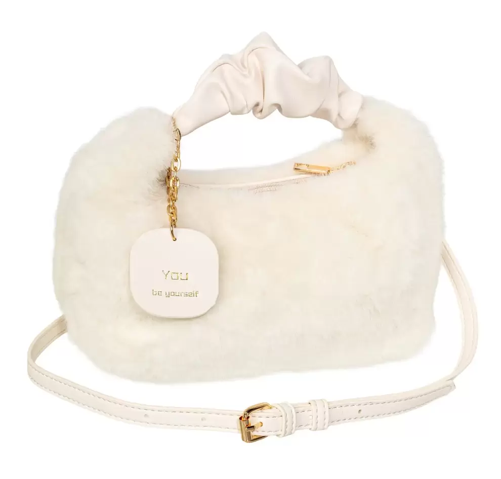 Tasche - Fluffy White