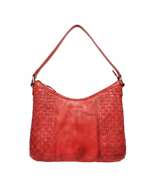 Bolso de hombro de piel...