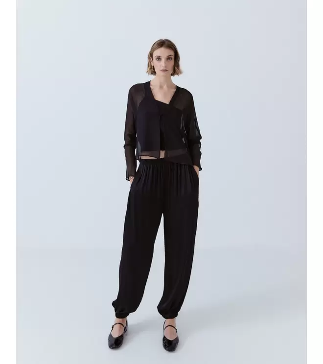 PANTALÓN BOMBACHO SATÉN