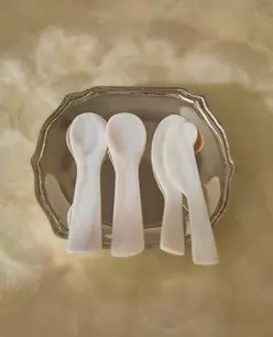 SET CUBIERTOS DESAYUNO NÁCAR (SET DE 4)