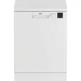 BEKO DVN05320W LAVAVAJILLAS de 60 cm, 13 cubiertos, 5 programas, clase E, blanco