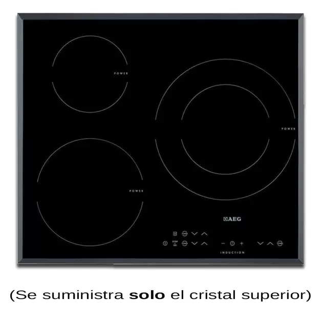 Cristal vitrocerámica AEG HK633220FB. (solo cristal)