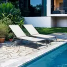 Espreguiçadeira CASSAI LIGHT GREY