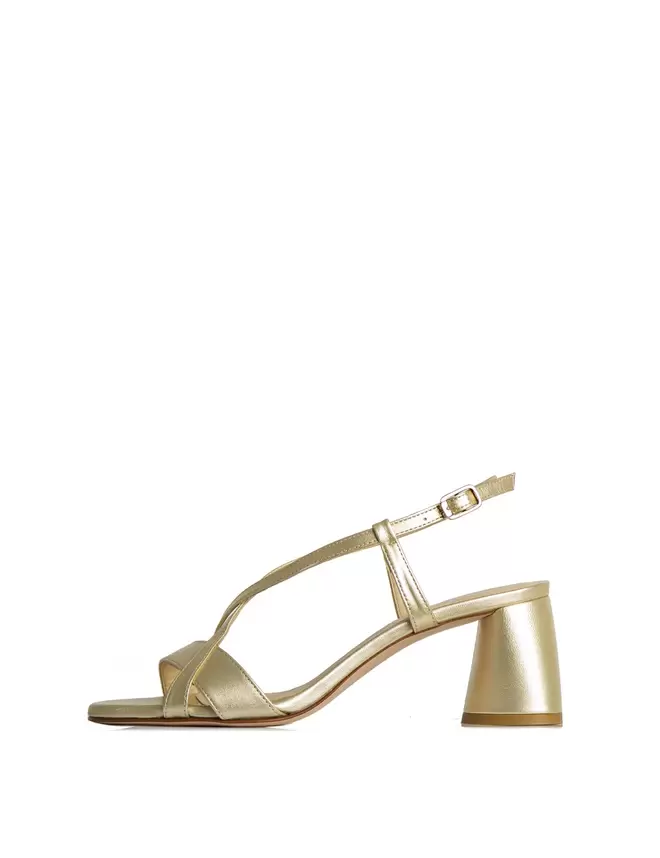 RIF Piel metalizada platino