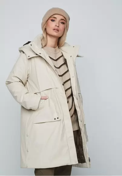 Parka midi CRUDO