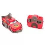 Vehículo choque y montaje Rayo McQueen, Disney Pixar Cars (15 cm)