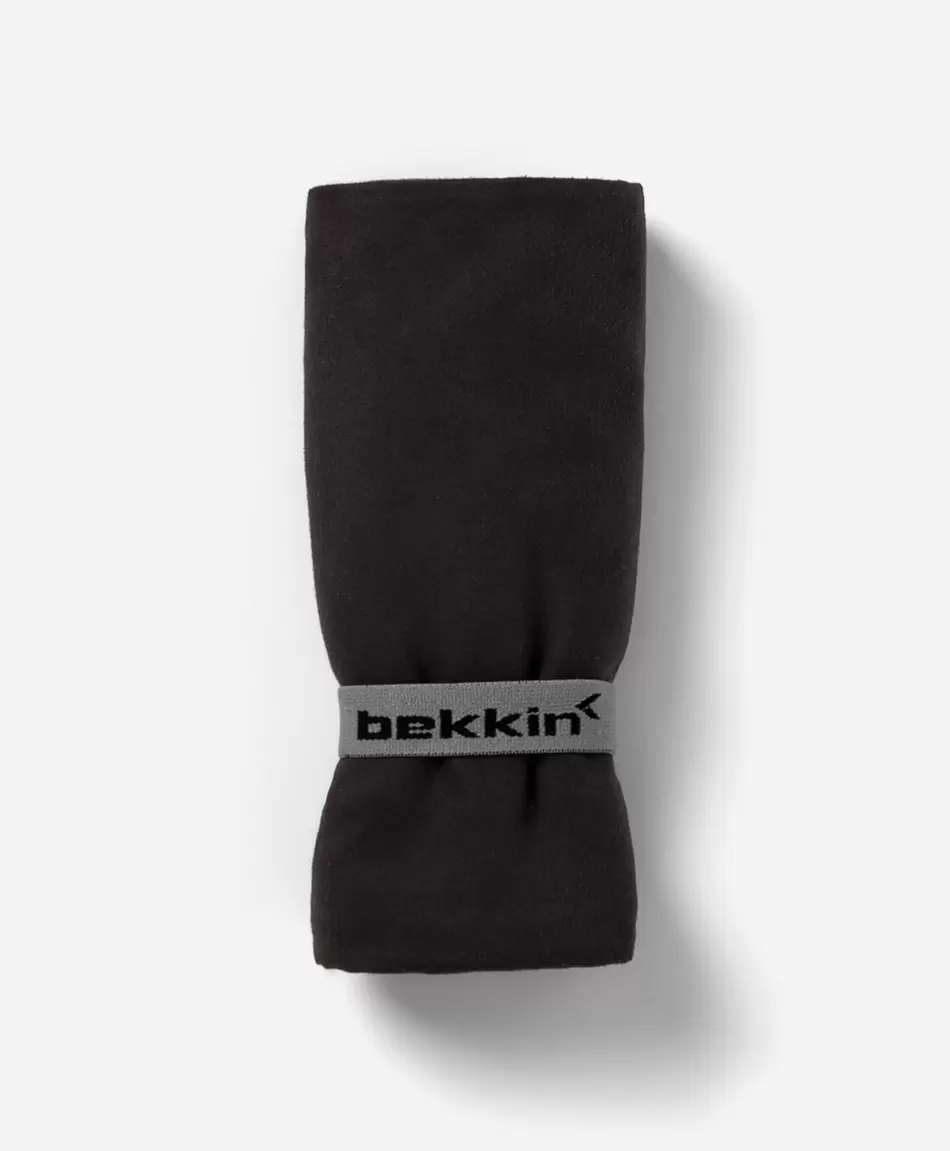 Toalla deportiva de secado rápido negra