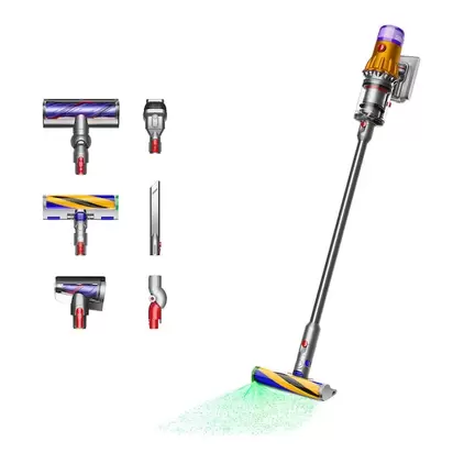 Aspirador de escoba recargable Dyson V12 Detect Slim? Absolute Hierro/Níquel