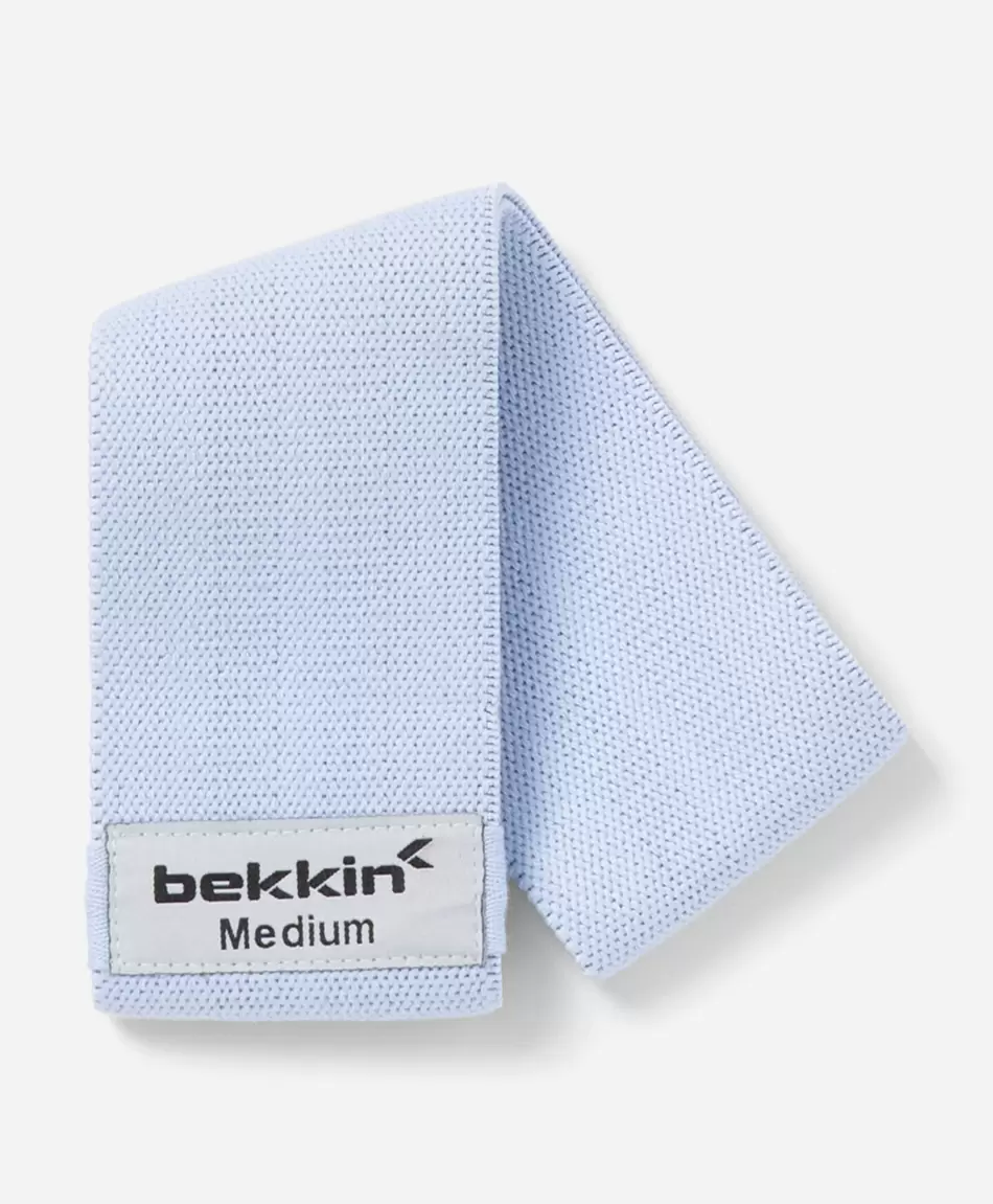 Banda de resistencia de tela azul Bekkin