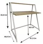 Mesa Ordenador auxiliar o estudio infantil modelo Sintra Color...