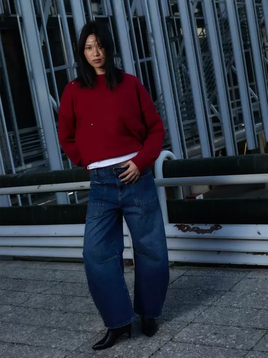 Mid-rise balloon jeans - ULK Nahla